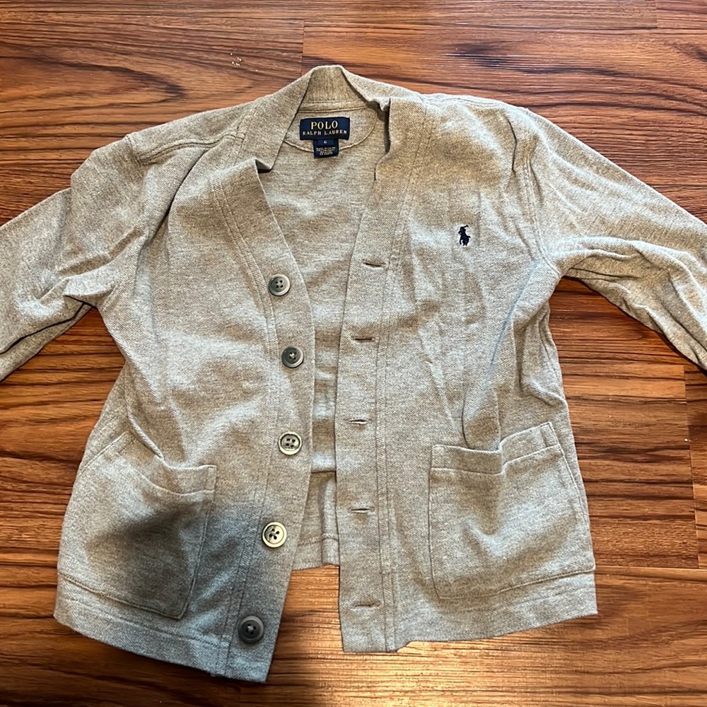 Polo boy’s cotton cardigan